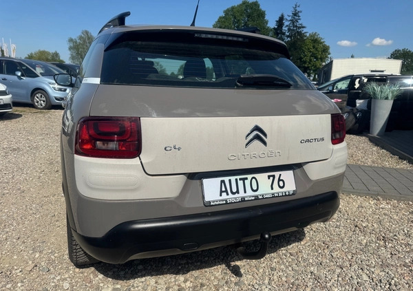 Citroen C4 Cactus cena 35900 przebieg: 136000, rok produkcji 2015 z Lębork małe 254